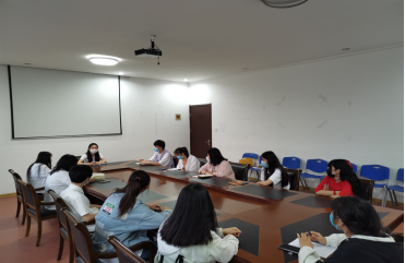 經(jīng)貿(mào)學院學習習近平總書記五四寄語精神座談會